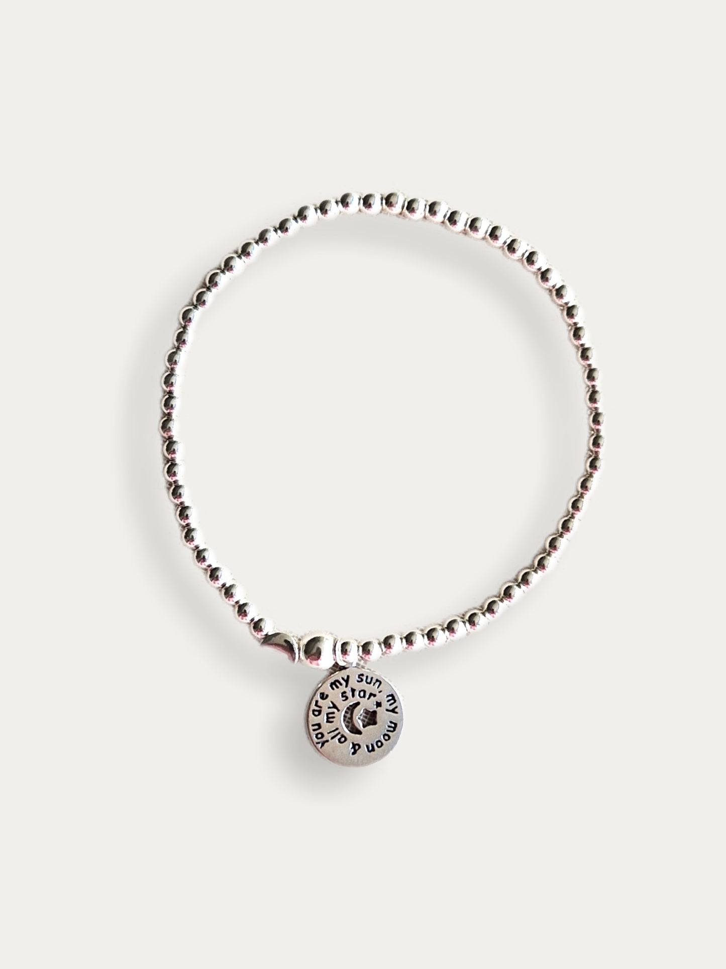 Silver Bobble Bracelet - Love Inscripture