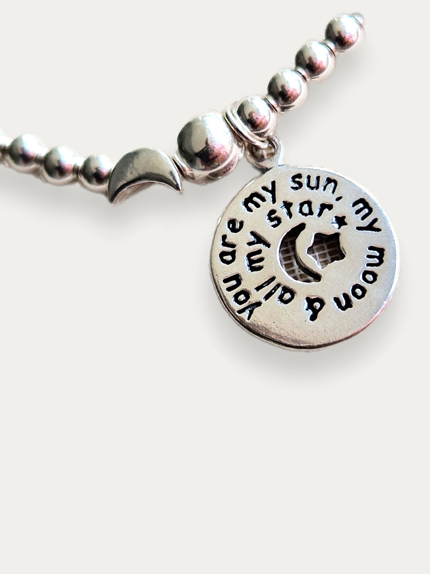 Silver Bobble Bracelet - Love Inscripture