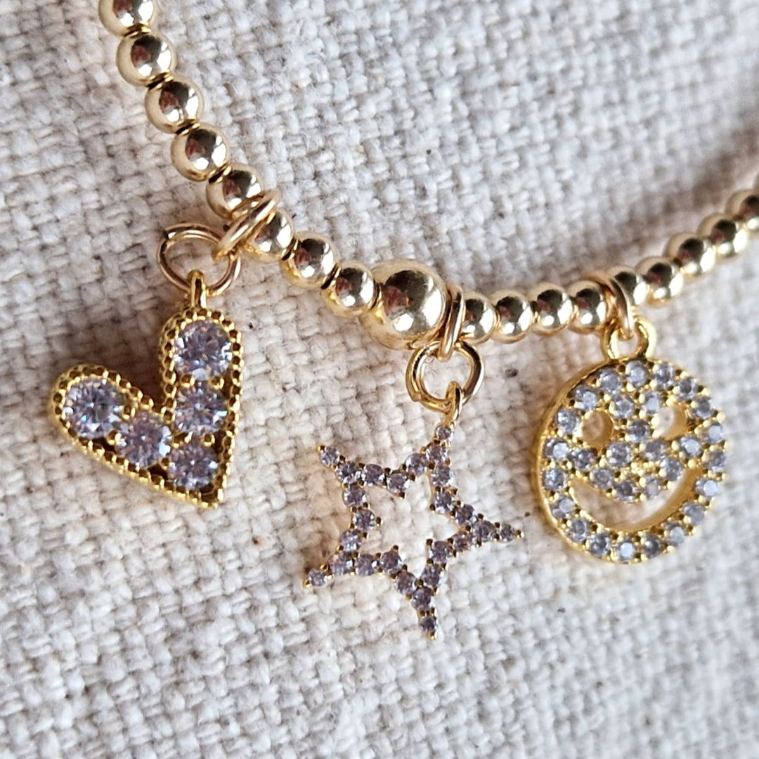 Gold Bobble Bracelet - 2025 'Manifest' Bracelet