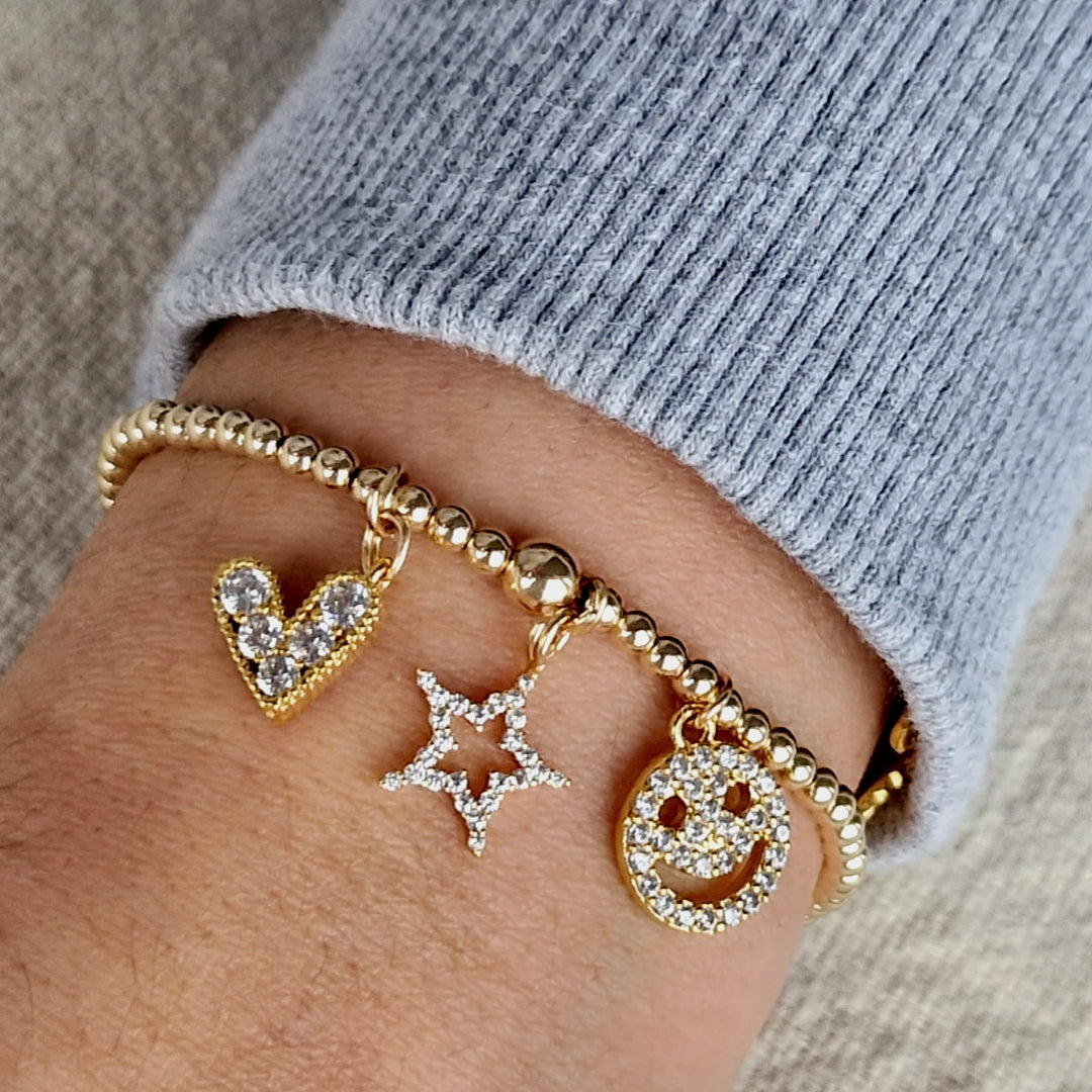 Gold Bobble Bracelet - 2025 'Manifest' Bracelet