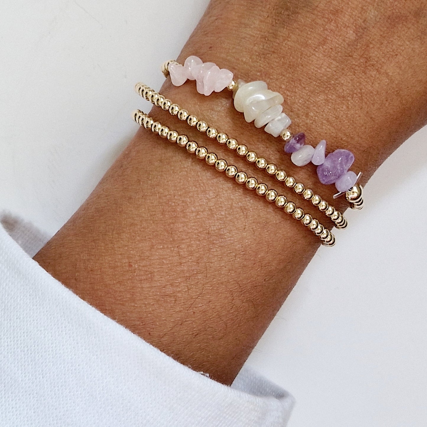 Gold Bobble Bracelet - Menopause