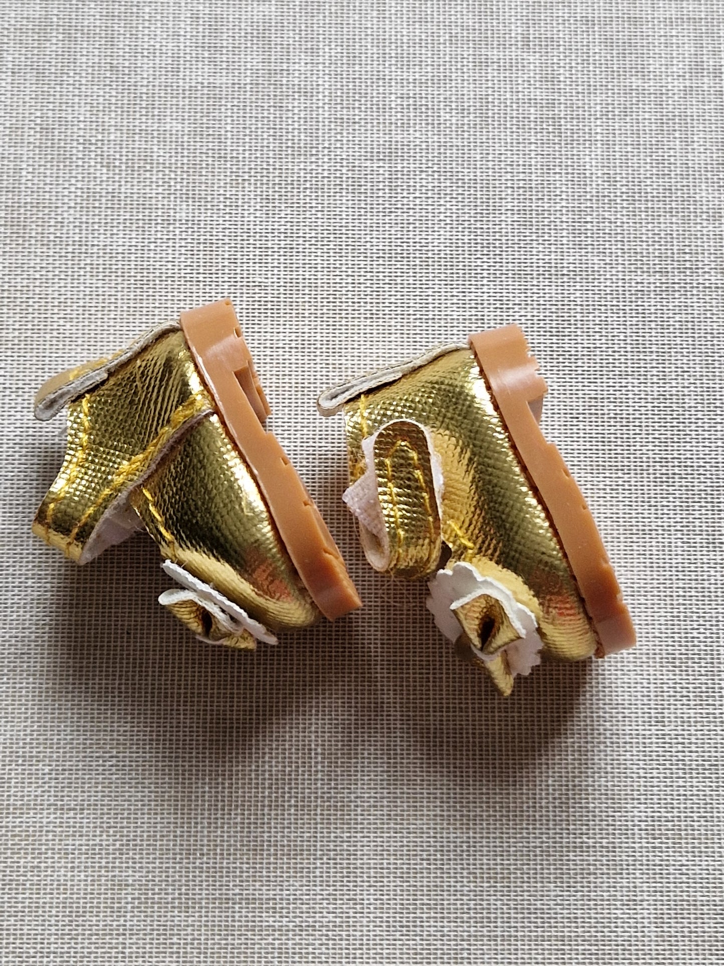 Labubu Gold Shoes