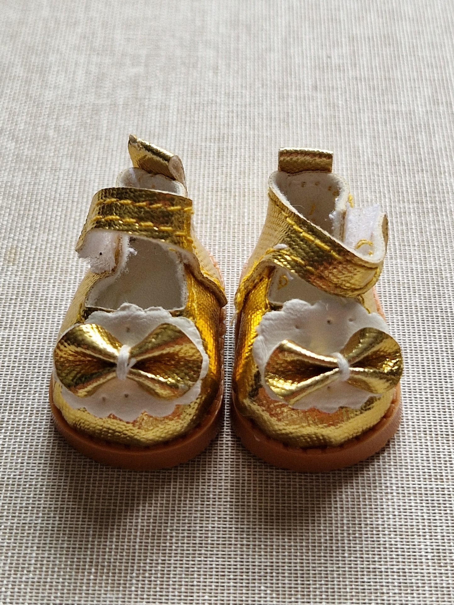 Labubu Gold Shoes