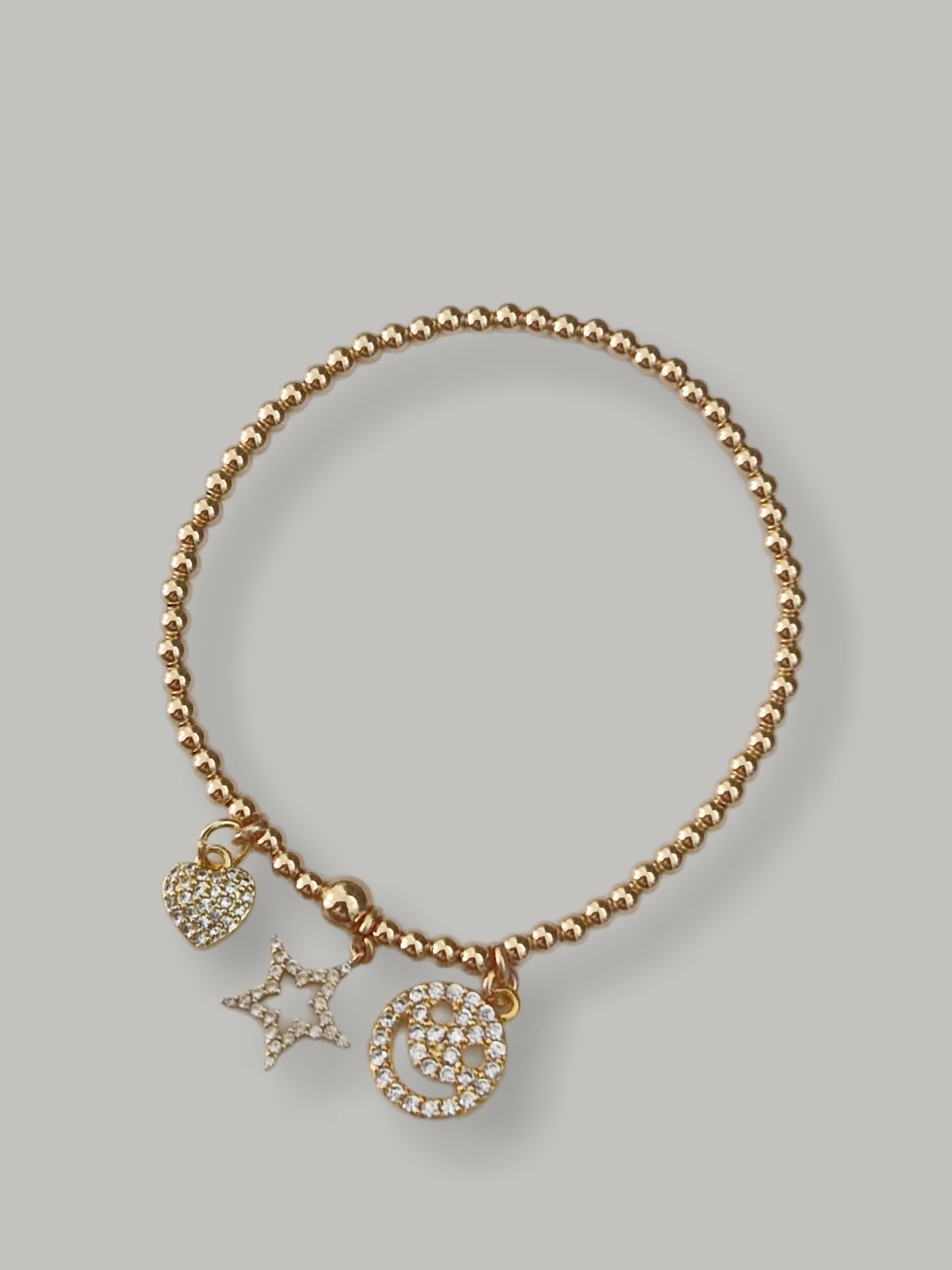 Gold Bobble Bracelet - 2025 'Manifest' Bracelet