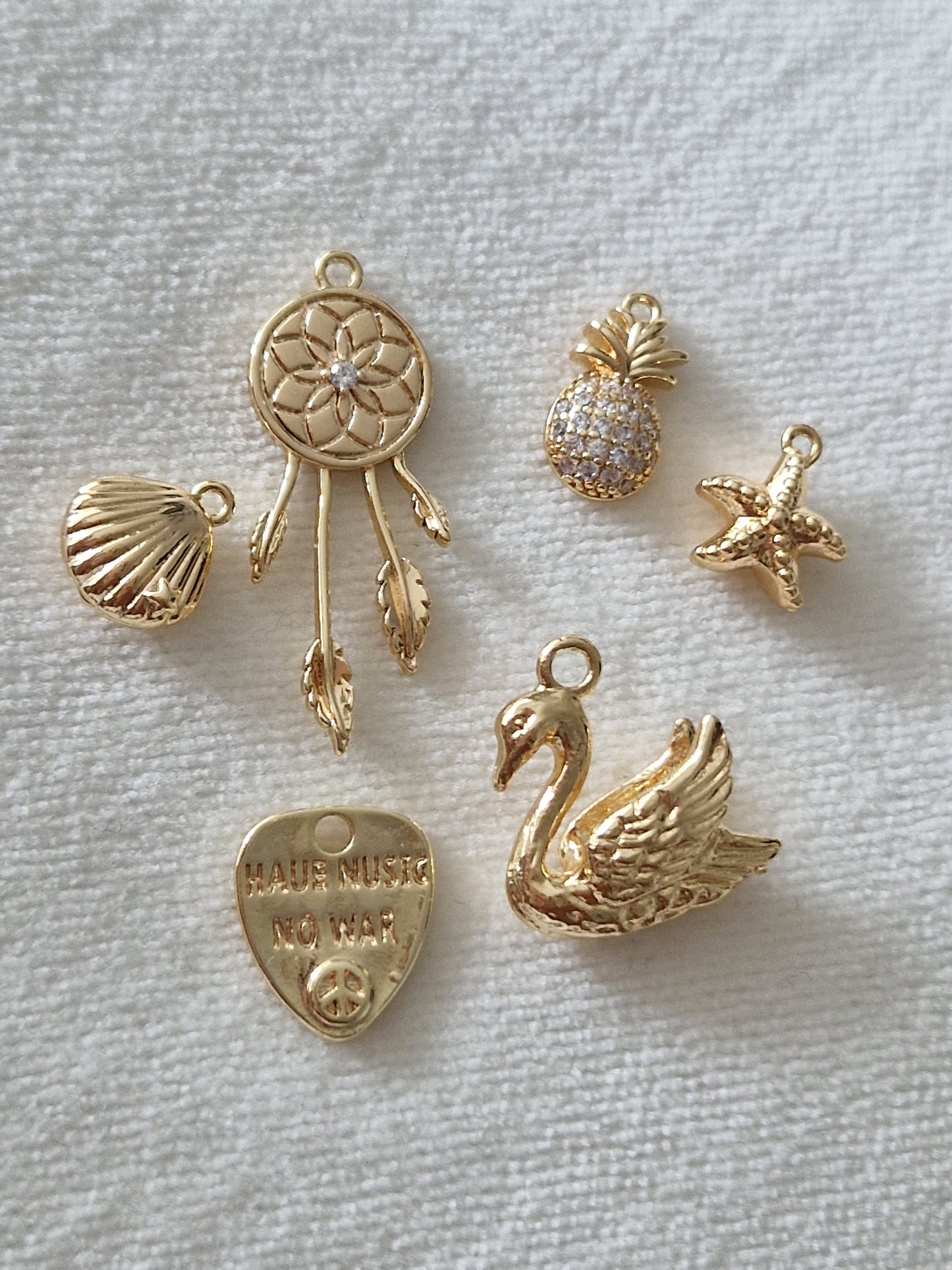 Gold Bobble Bracelet - New A/W Charms