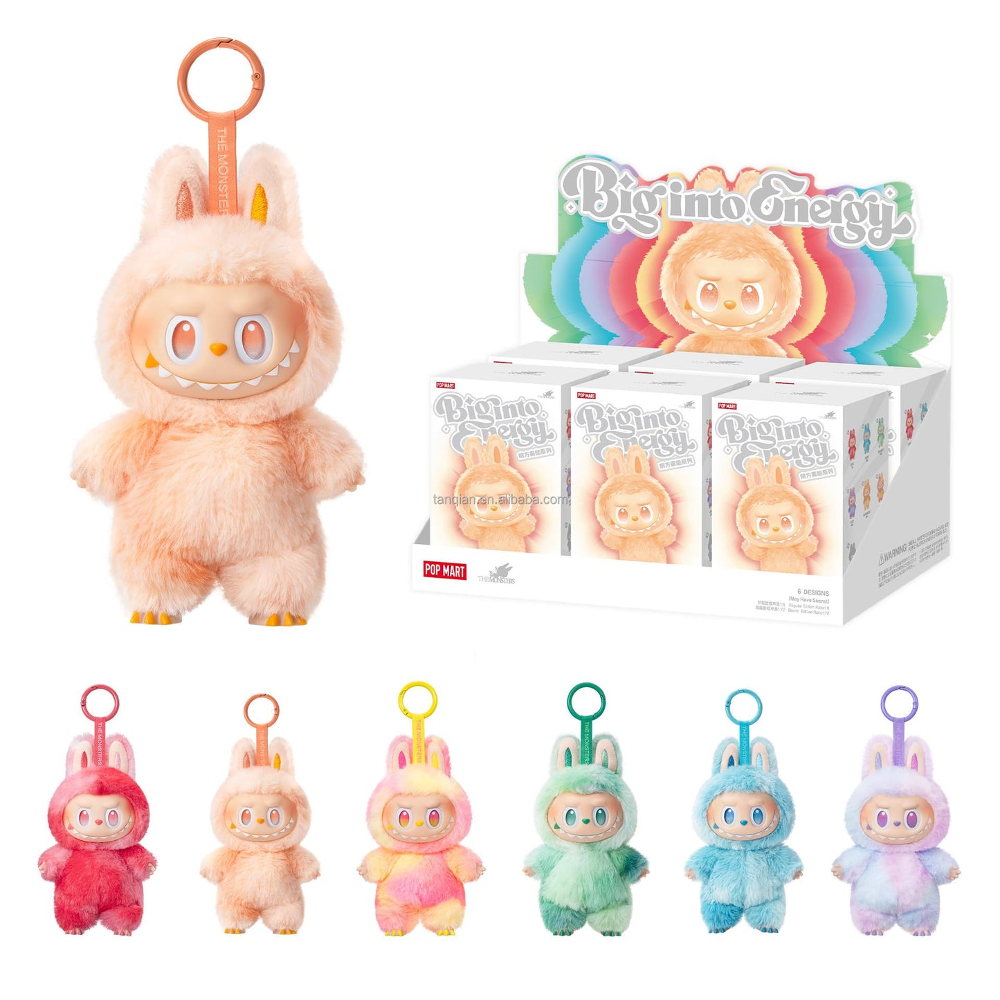 100% Genuine Popmart Labubu Big Into Energy