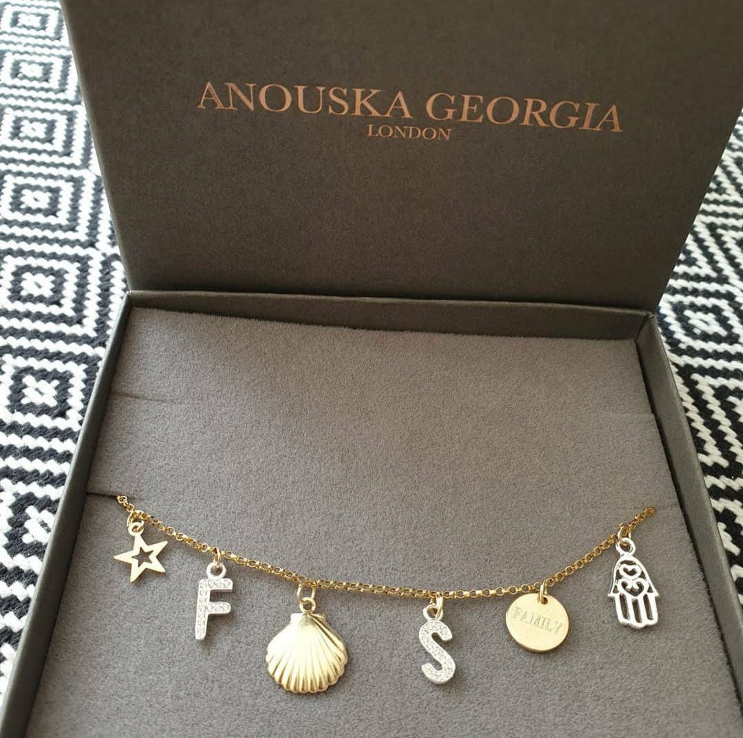 Charm Necklace - Gold & Silver Charms