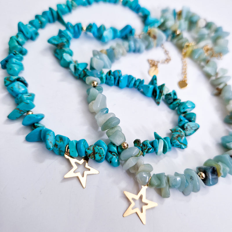 THE LUXURY HEALING STONE NECKLACE'