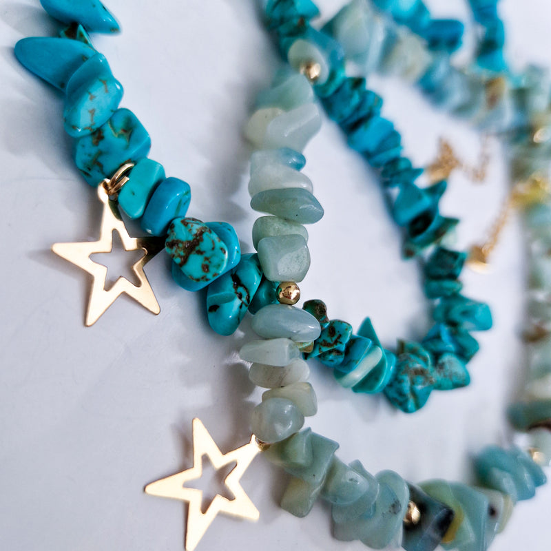 THE LUXURY HEALING STONE NECKLACE'