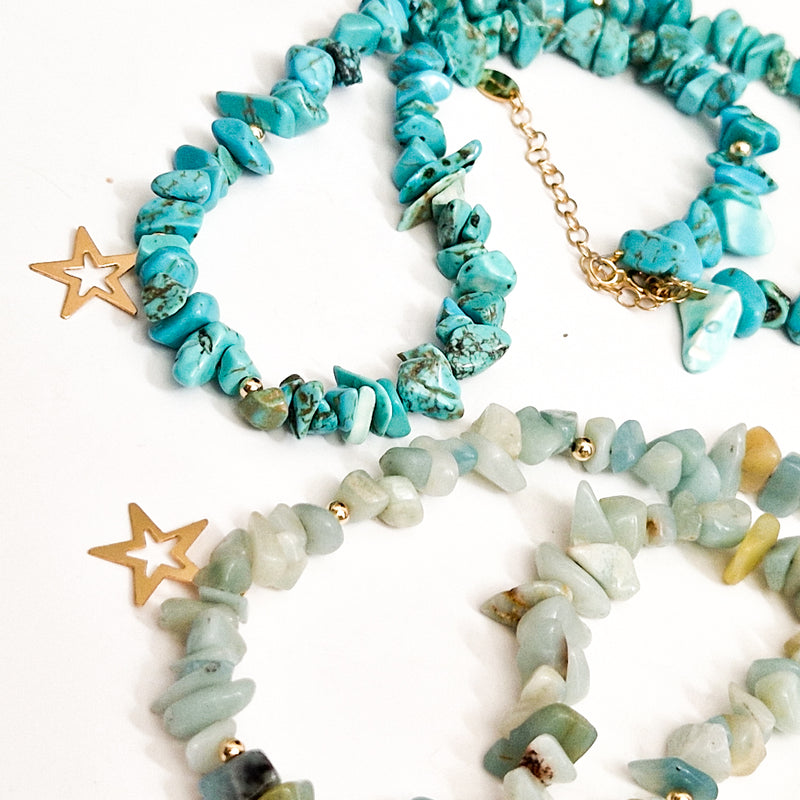 THE LUXURY HEALING STONE NECKLACE'