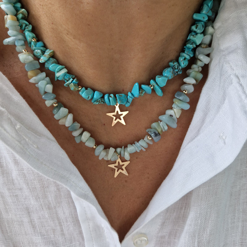THE LUXURY HEALING STONE NECKLACE'