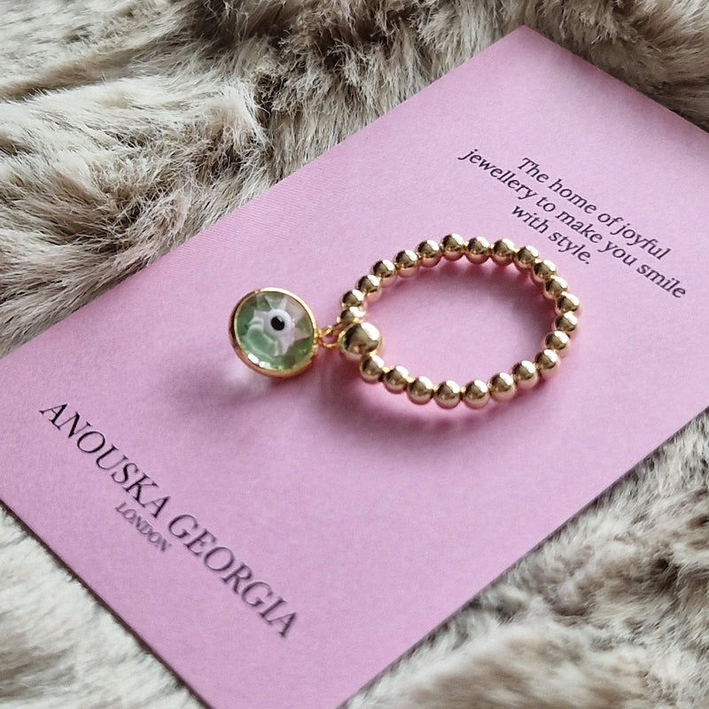 THE LUXURY EVIL EYE RING
