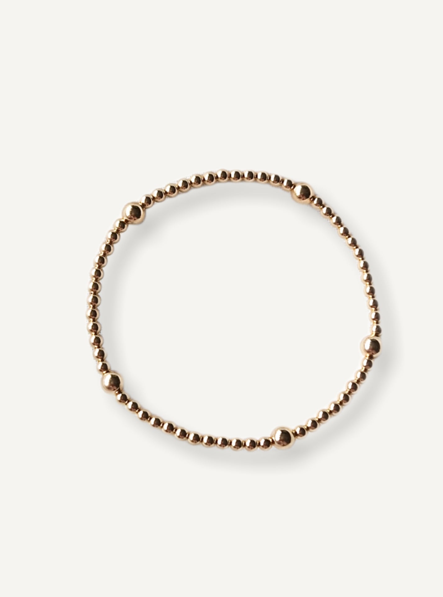 Gold Bobble 'Satellite' Bracelet