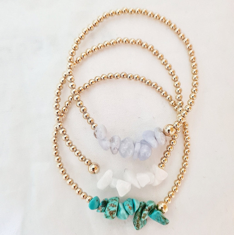AGL LUXURY 'HEALING' BRACELET(various stones)