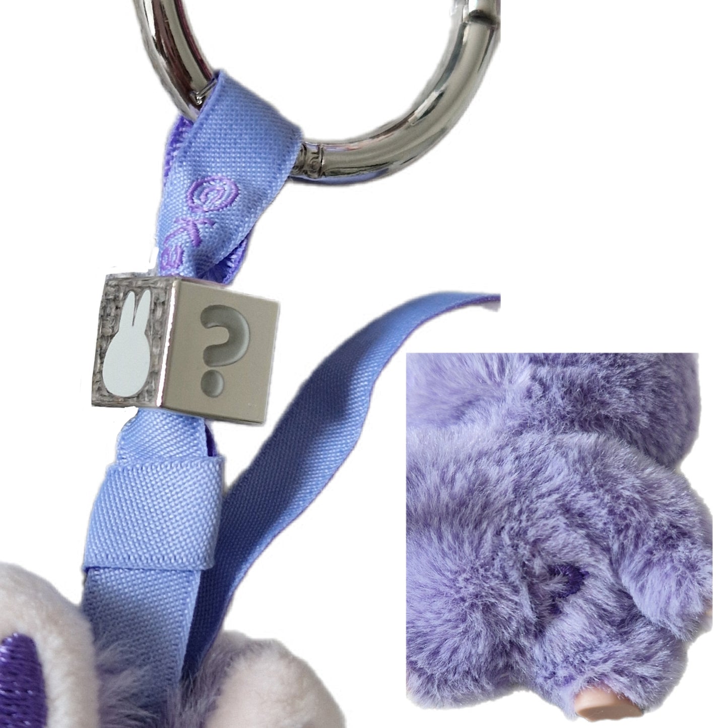 100% Genuine Popmart-THE MONSTERS Pin for Love Series-Vinyl Plush PENDANT SYMBOL - '?'
