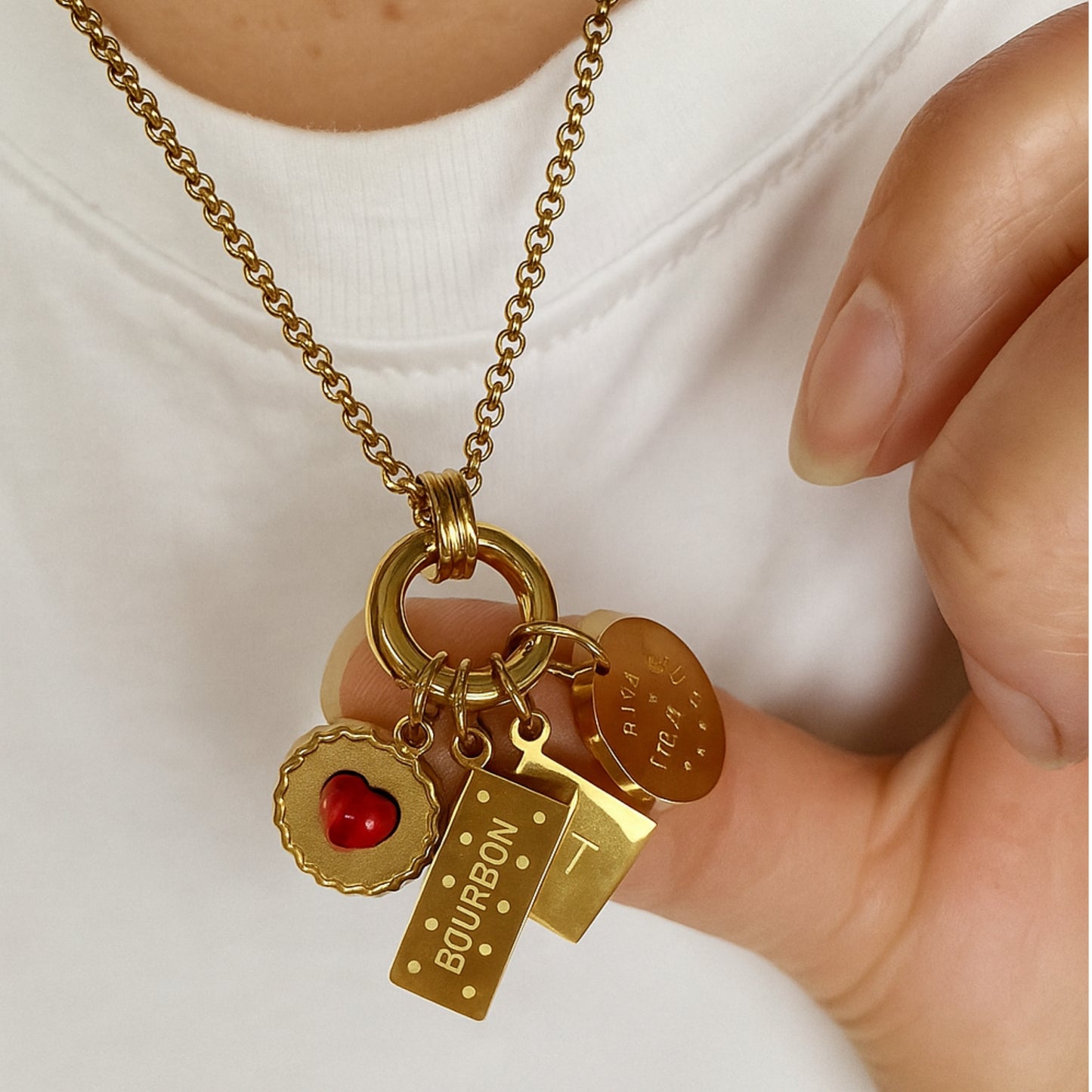 'Biscuit Tin' Necklace