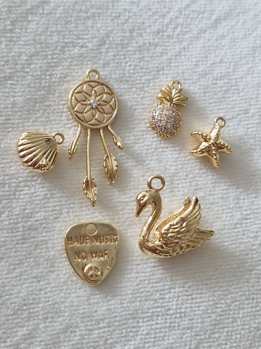 Gold Bobble Bracelet - New A/W Charms