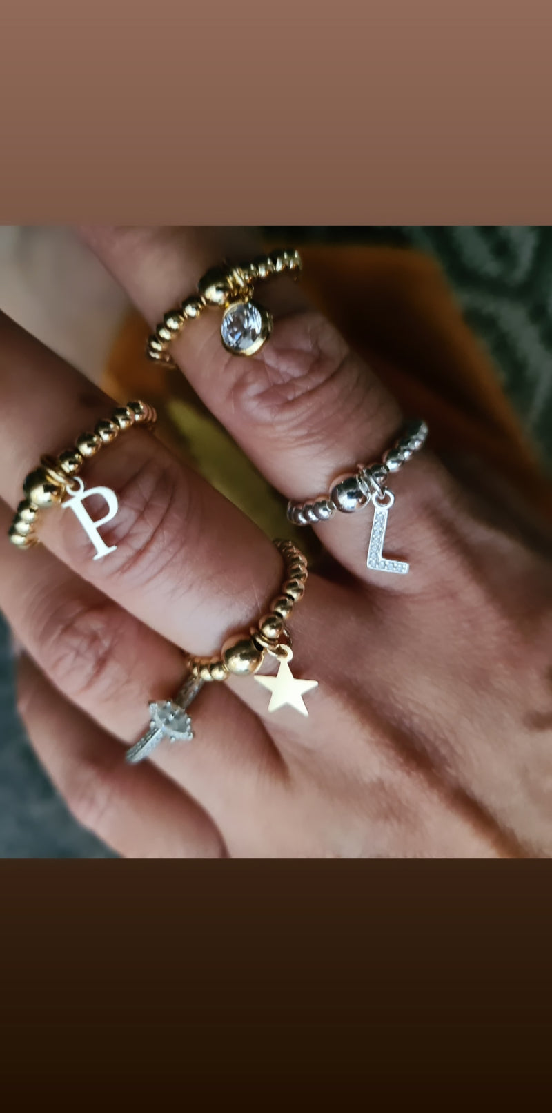 THE LUXURY 'INITIAL RING'